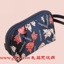 蝴蝶女士帆布手包 化妝包 零錢(qián)包定制