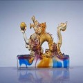 琉璃龍行天下紙鎮(zhèn)定制