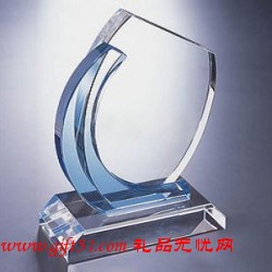 個性水晶獎杯定做 禮品黨員紀(jì)念品定制