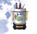 翅膀國色天香筆筒定制,廣州旋轉筆筒定做