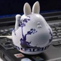 便攜式青花瓷電腦音箱