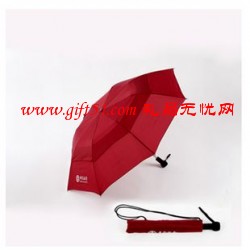 兩折自動(dòng)開放雙層抗強(qiáng)風(fēng)傘