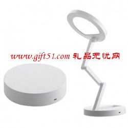 Q餅折疊LED臺燈 節(jié)能護(hù)眼小夜燈