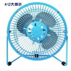 夏季360度旋轉(zhuǎn)USB鐵藝風(fēng)扇